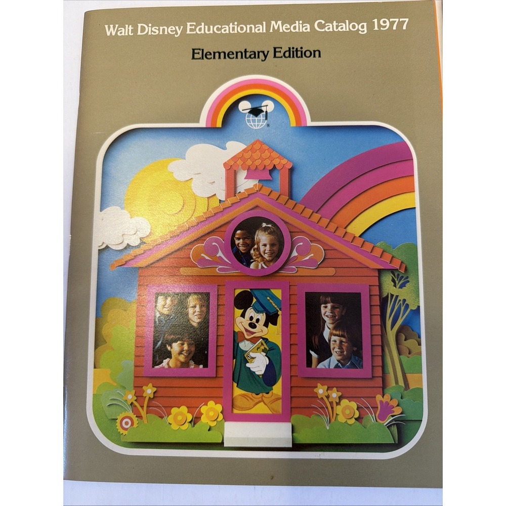 Walt Disney Rental Film Catalog 1977 16mm Family Entertainment Educational - Picture 2 of 5